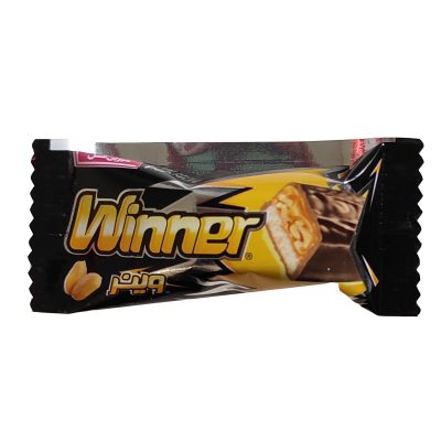 شکلات با مغز بادام زمینی وینر شیرین عسل - 800 گرم