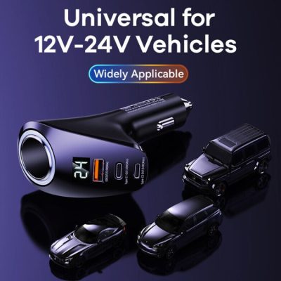 شارژر فندکی 88.5 وات ریمکس مدل RC-339