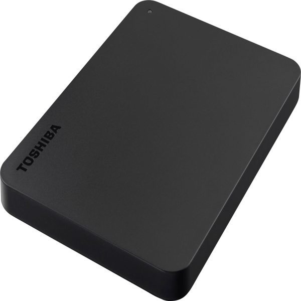 هارد اکسترنال توشیبا مدل Canvio Basics ظرفیت یک ترابایت دارای رابط USB Type-A 3.0