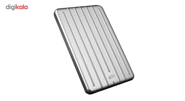 هارد اکسترنال سیلیکون پاور مدل Armor A75 ظرفیت یک ترابایت دارای رابط USB Type-A 3.1