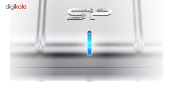 هارد اکسترنال سیلیکون پاور مدل Armor A75 ظرفیت یک ترابایت دارای رابط USB Type-A 3.1