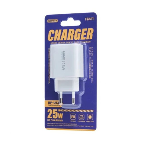 شارژر دیواری 25 وات ریمکس مدل Fast Charge PD25W
