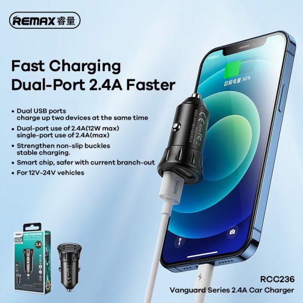 شارژر فندکی ریمکس مدل RCC236
