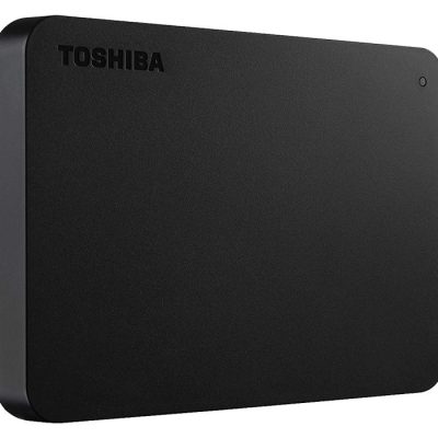 هارد اکسترنال توشیبا مدل Canvio Basics ظرفیت دو ترابایت دارای رابط USB Type-A 3.0