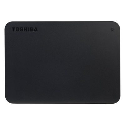 هارد اکسترنال توشیبا مدل Canvio Basics ظرفیت یک ترابایت دارای رابط USB Type-A 3.0