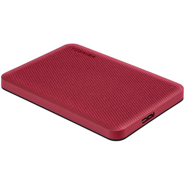 هارد اکسترنال توشیبا مدل Canvio Advance ظرفیت دو ترابایت دارای رابط USB Type-A 3.2
