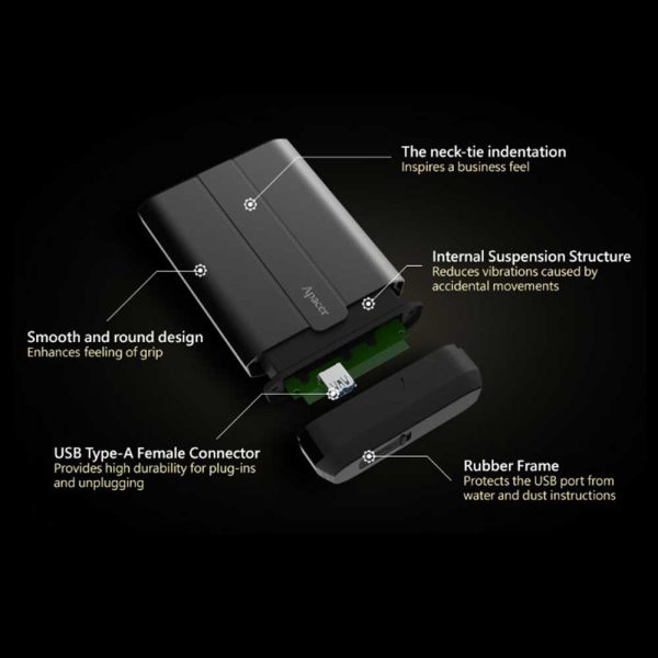 هارد اکسترنال اپیسر مدل AC732 ظرفیت 4 ترابایت