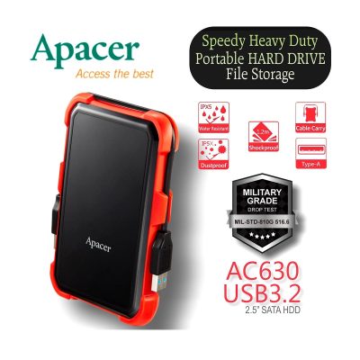 هارد اکسترنال اپیسر مدل AC630 ظرفیت 2 ترابایت