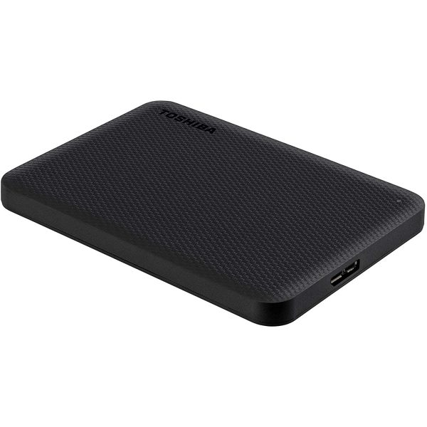 هارد اکسترنال توشیبا مدل Canvio Advance ظرفیت دو ترابایت دارای رابط USB Type-A 3.2