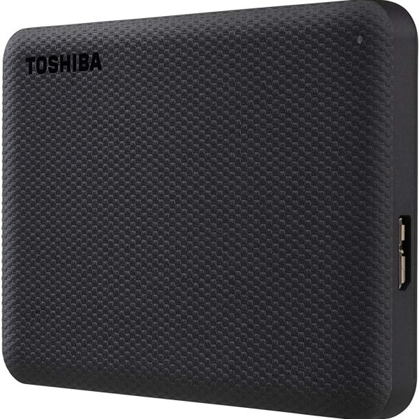 هارد اکسترنال توشیبا مدل Canvio Advance ظرفیت دو ترابایت دارای رابط USB Type-A 3.2