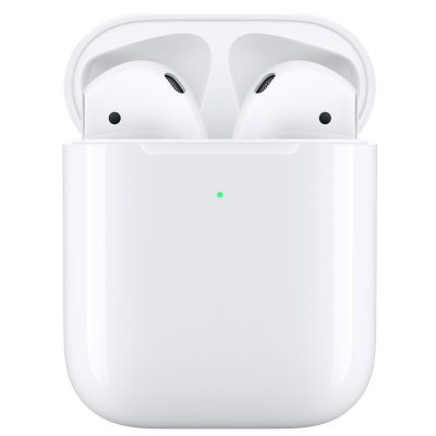هدفون بی‌ سیم اپل مدل AirPods New Generation همراه با محفظه شارژ بی‌سیم