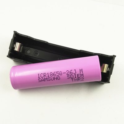 جا باتری لیتیوم مدل 18650
