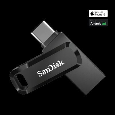 فلش مموری سن دیسک مدل Ultra Dual Drive GO USB Type-C ظرفیت 64 گیگابایت