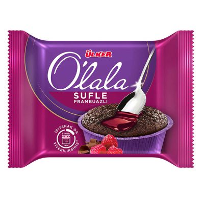 کیک قاشقی اولالا با ژله تمشک اولکر - 70 گرم