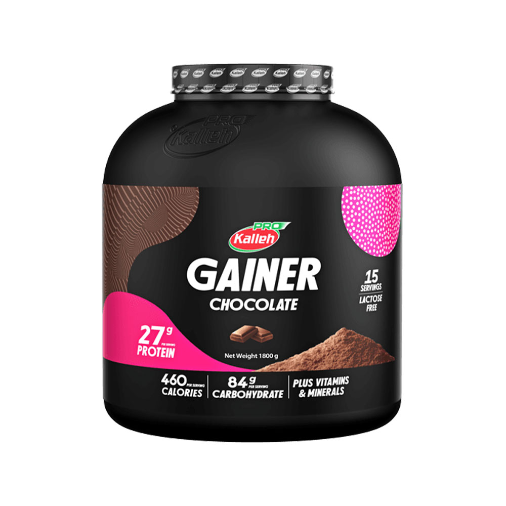 پودر پروتئین گینر با طعم شکلات کاله پرو - 1800 گرم پودر پروتئین گینر با طعم شکلات کاله پرو - 1800 گرم