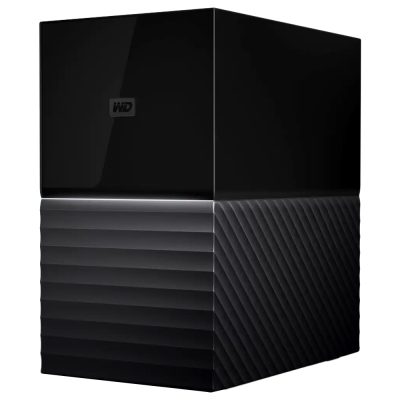 هارد اکسترنال وسترن دیجیتال مدل MY BOOK DUO 44TB WD ظرفیت 44 ترابایت دارای رابط USB Type-A 3.2