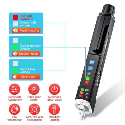 تستر ولتاژ دیجیتال مستک مدل AC20