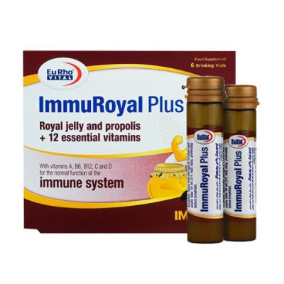 ویال خوراکی ایمو رویال پلاس یوروویتال بسته 6 عددی
