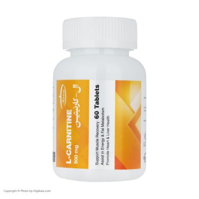 قرص ال کارنیتین کارن- 500 میلی گرم بسته 60 عددی