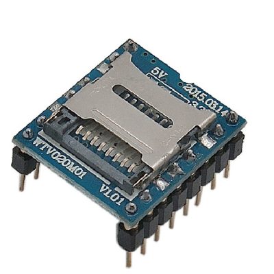 ماژول پخش فایل های صوتی مدل WTV020-SD