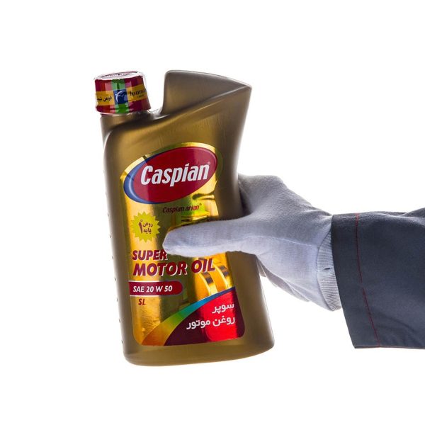 روغن موتور خودرو کاسپین مدل Super Motor Oil حجم 1 لیتر