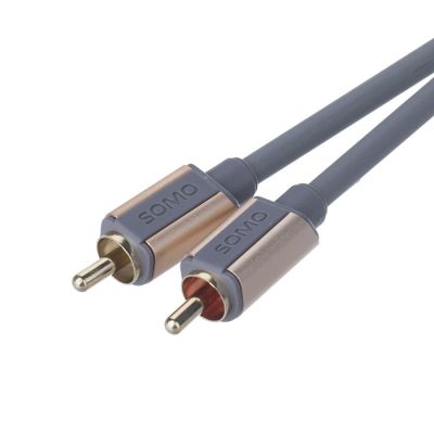 کابل تبدیل جک 3.5 میلی متری به RCA سومو مدل SR5519 طول 3.5 متر
