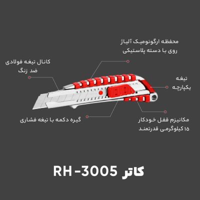 کاتر رونیکس مدل RH-3005
