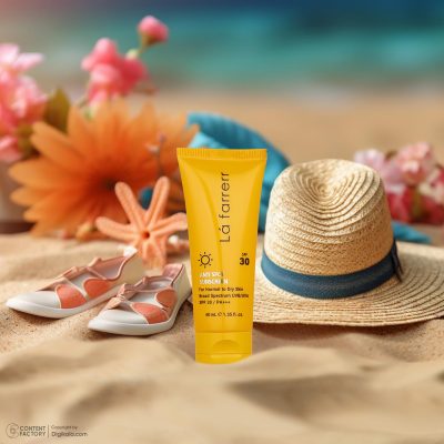 کرم ضدآفتاب و ضدلک بی‌رنگ لافارر مدل SPF30، مناسب پوست‌های خشک و معمولی، حجم 40 میلی‌لیتر