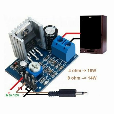 ماژول آمپلی فایر مدل TDA2030A