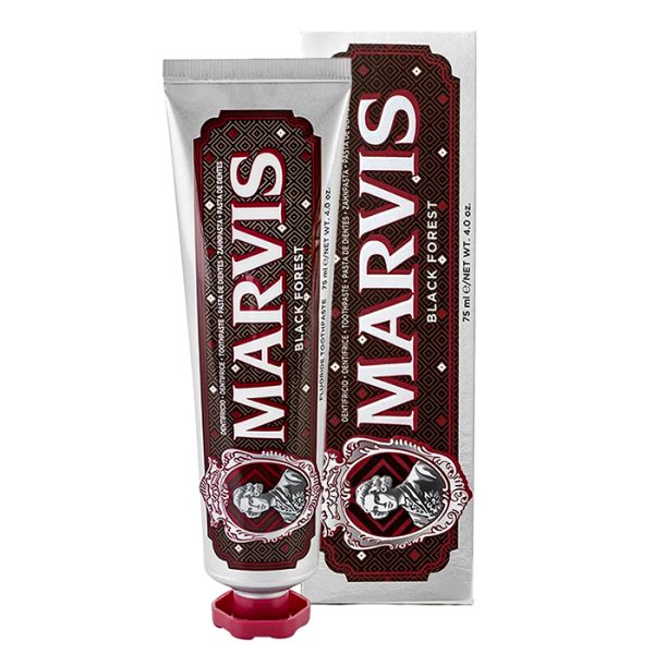 خمیر دندان مارویس مدل BLACK FOREST حجم 75 میلی لیتر