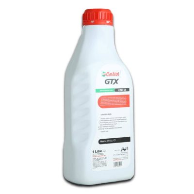 روغن موتور خودرو کاسترول مدل GTX 20W50 SL حجم 1 لیتر
