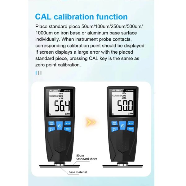 ضخامت سنج رنگ دیجیتال مستک مدل CT02C