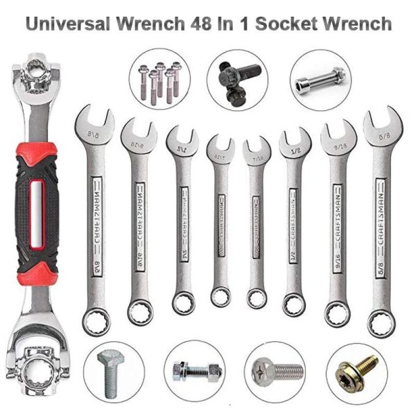 آچار همه کاره مدل Tiger Wrench