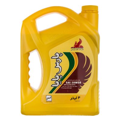 روغن موتور نفت پارس مدل پایا SAE 20W-50 حجم 4 لیتر