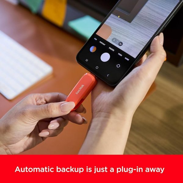 فلش مموری سن دیسک مدل SDDDC6 PHONE DRIVE ( USB/TYPE-C ) ظرفیت 32 گیگابایت