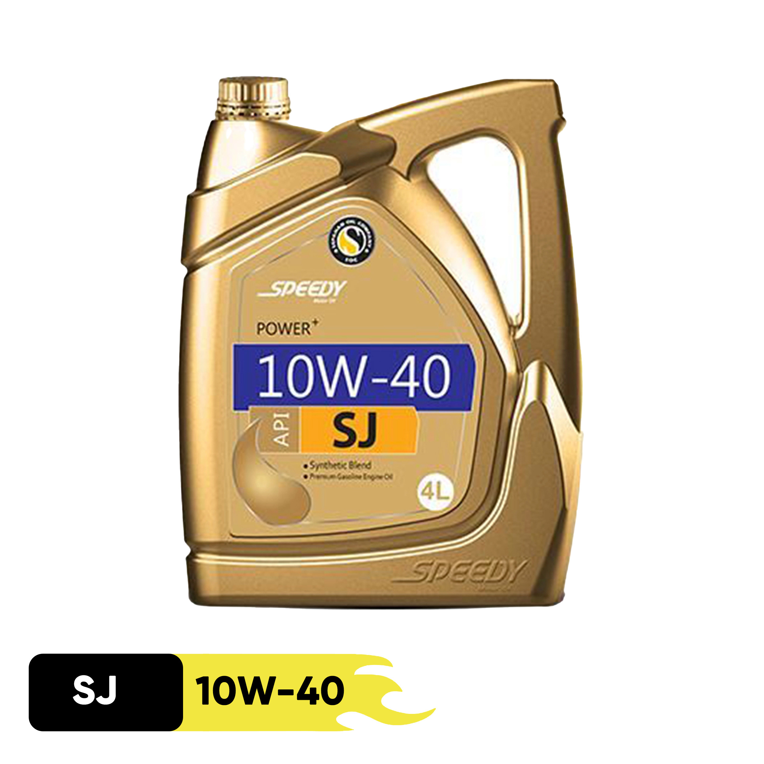 روغن موتور اسپیدی مدل پاور پلاس 10w40 SJ حجم 4 لیتر روغن موتور اسپیدی مدل پاور پلاس 10w40 SJ حجم 4 لیتر