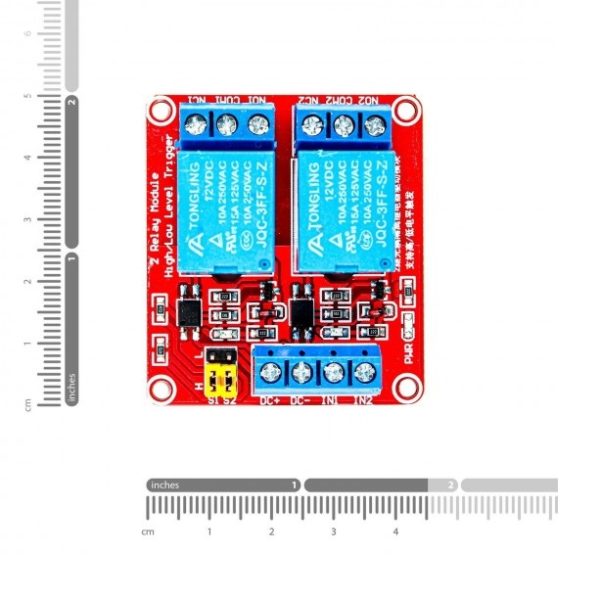 ماژول رله مدل 2R-12V