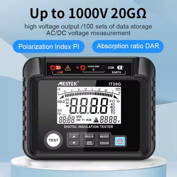 تستر دیجیتال مقاومت مستک مدل IT20G