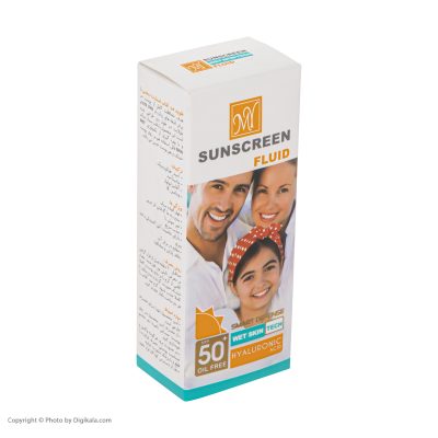 فلوئید ضدآفتاب بی‌رنگ مای SPF50 مدل Smart Defense مناسب انواع پوست، حجم 50 میلی‌لیتر