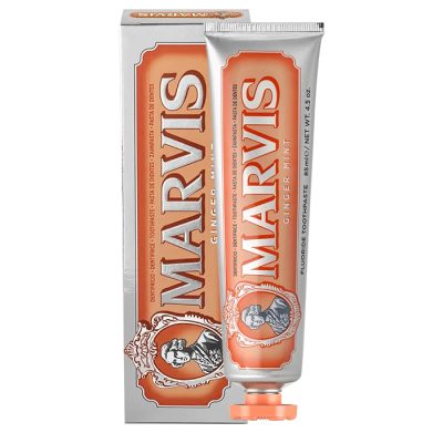 خمیر دندان مارویس مدل Ginger Mint حجم 85 میلی لیتر