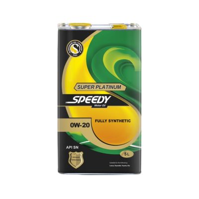 روغن موتور اسپیدی مدل سوپر پلاتینیوم 0W-20 حجم 5 لیتر