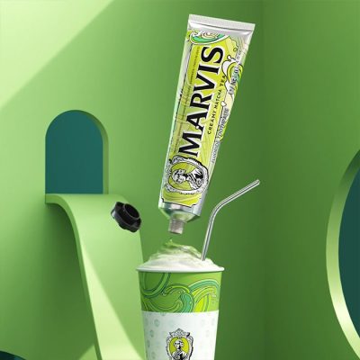 خمیر دندان مارویس مدل چای ماچا حجم 75 میلی لیتر