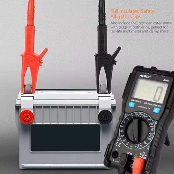 پراب مولتی متر مستک مدل TEST LEAD KITS مجموعه 21 عددی