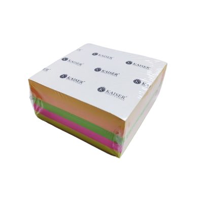 کاغذ یادداشت چسب دار کایزر کد SK390 بسته 400 عددی