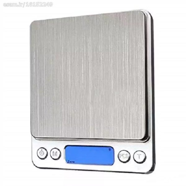 ترازو آشپزخانه دیجیتال مدل  3kilos حداکثر ظرفیت قابل اندازه‌گیری 3 کیلوگرم با دقت اندازه‌گیری 0.1 گرم