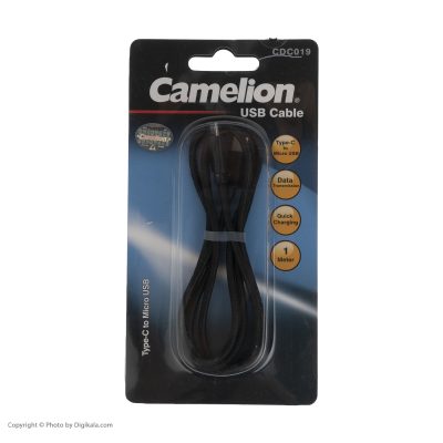 کابل تبدیل USB-C به microUSB کملیون مدل CDC019 طول 1 متر