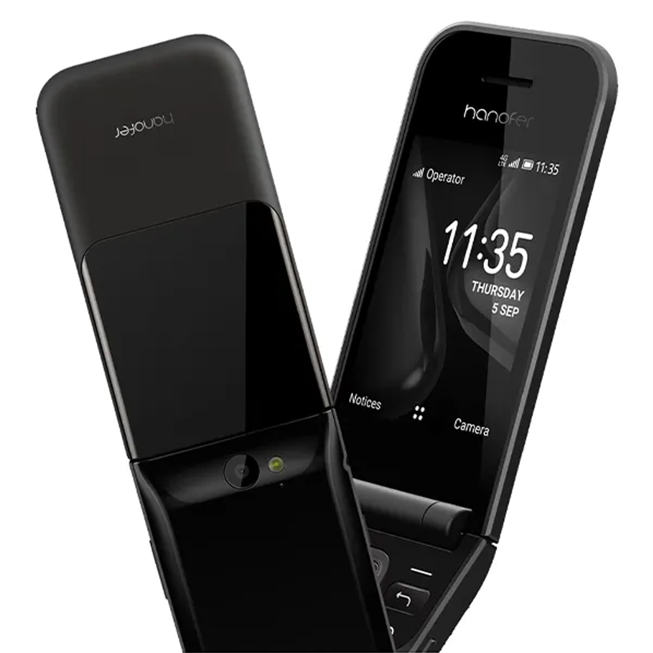 گوشی موبایل هانوفر مدل 2760 Flip دو سیم کارت ظرفیت 128 مگابایت و رم 128 مگابایت گوشی موبایل هانوفر مدل 2760 Flip دو سیم کارت ظرفیت 128 مگابایت و رم 128 مگابایت