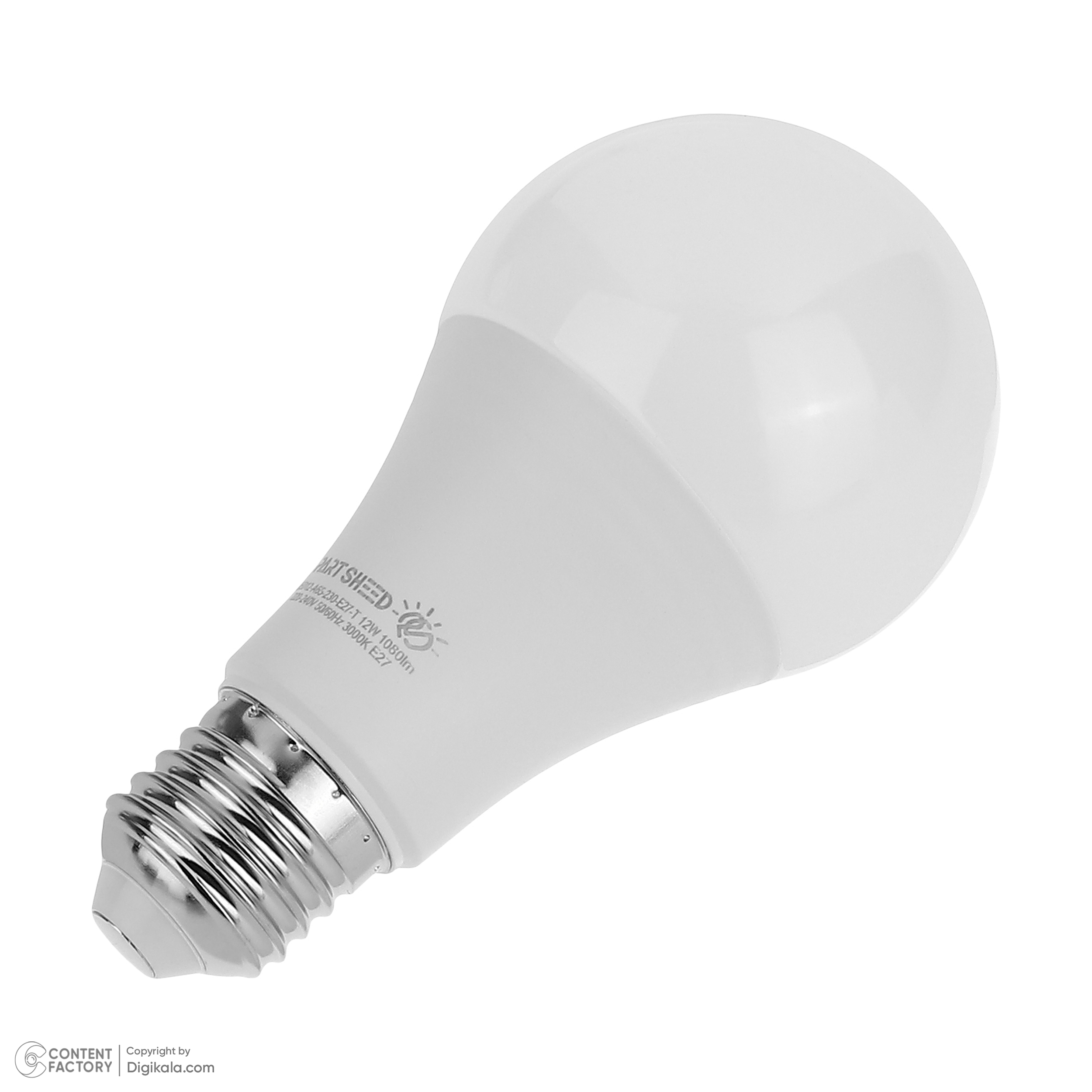 لامپ ال ای دی 12 وات پارت شید مدل Day Light پایه E27 بسته 5 عددی لامپ ال ای دی 12 وات پارت شید مدل Day Light پایه E27 بسته 5 عددی