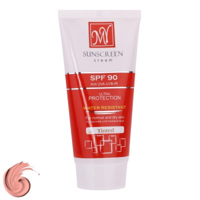 کرم ضدآفتاب رنگی مای مدل SPF90، مناسب پوست‌های نرمال و خشک، حجم 50 میلی‌لیتر