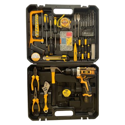 مجموعه 155 عددی دریل پیچ گوشتی شارژی جاب مدل JBE-6055